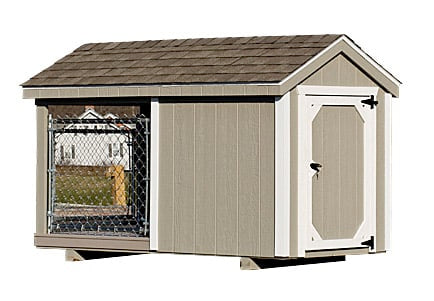4×8 Single Dog Kennel