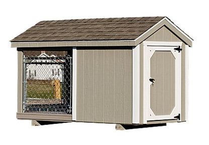 4×8 Single Dog Kennel
